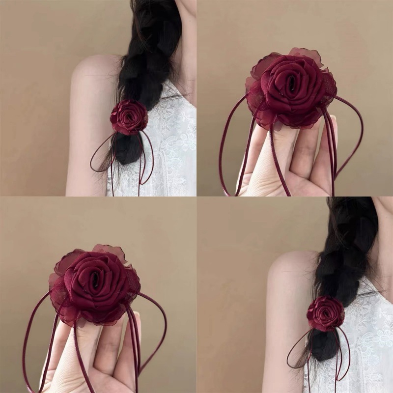 【Top-notch quality】Super Fairy Sweet Flower Necklace Collar Women's Fashion Elegant Design Sense Necklace High Clavicle Chain