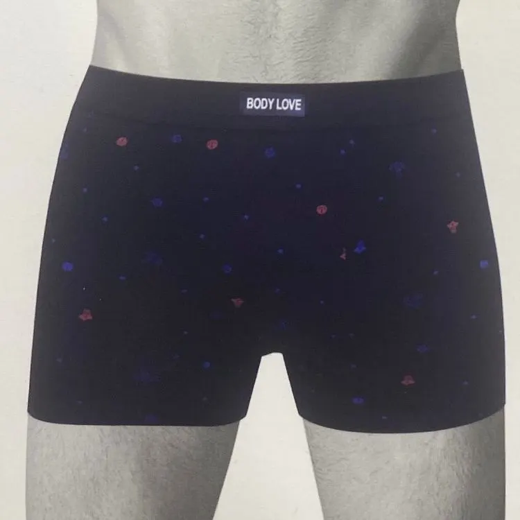 Pack Of Two Printed Body Love Men Soft Sexy Underwear Boxer