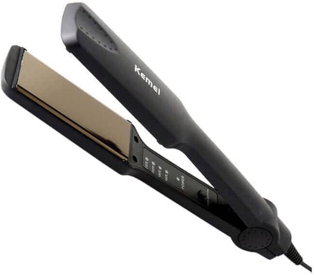 Kemei KM-329 Hair Straightener (Black)