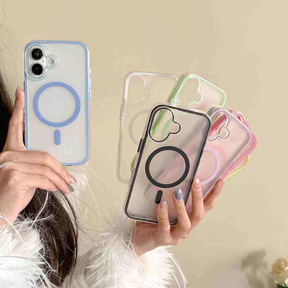 HODON Luxury Stripe Texture for Magsafe Magnetic Phone Case For iPhone 17 16 15 14 Pro Max Cases Wireless Charge Shockproof Back Cover