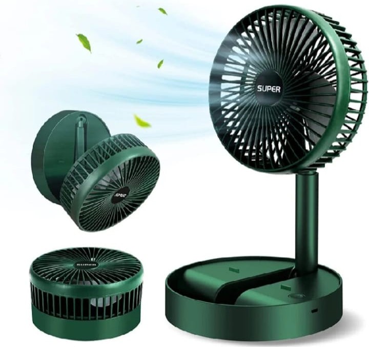 Mini Portable Folding Rechargeable Table Fan