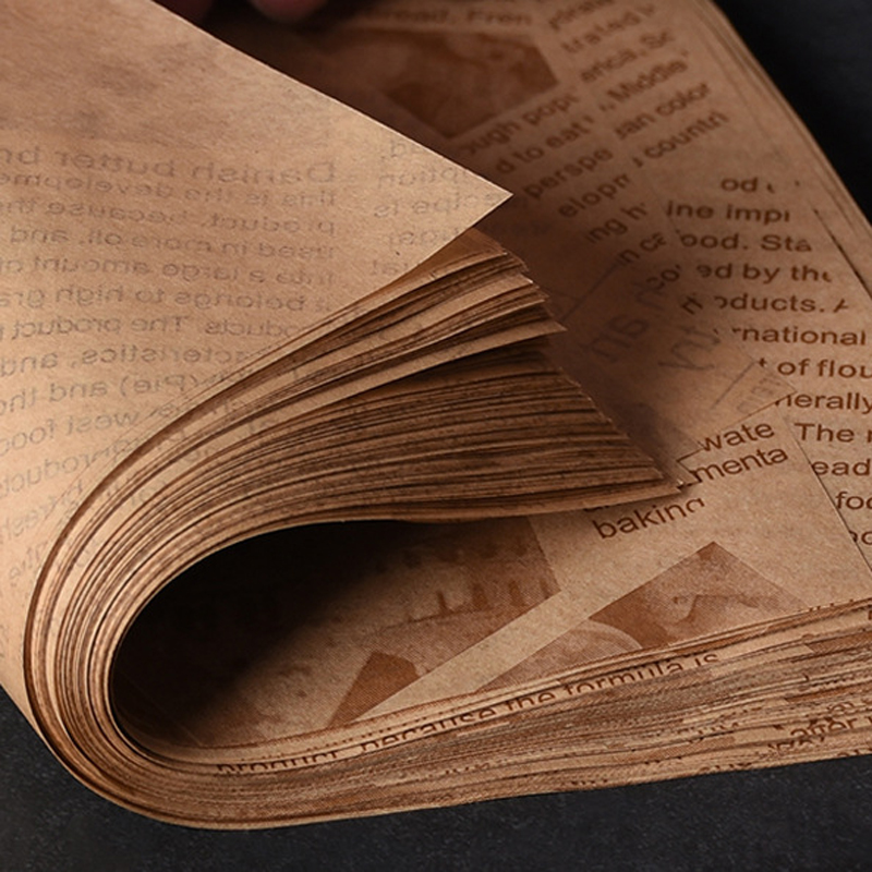 100 Parchment Paper Sheets Wax Paper Dry Waxed Deli Paper Sheets Liners For Picnic Outdoor Food Party Wrapping Bread And
