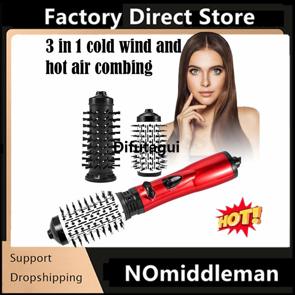 Difutagui Electric Hair Straightener Brush Straight Hot Selling Quick Iron Comb Negative Ion Brush