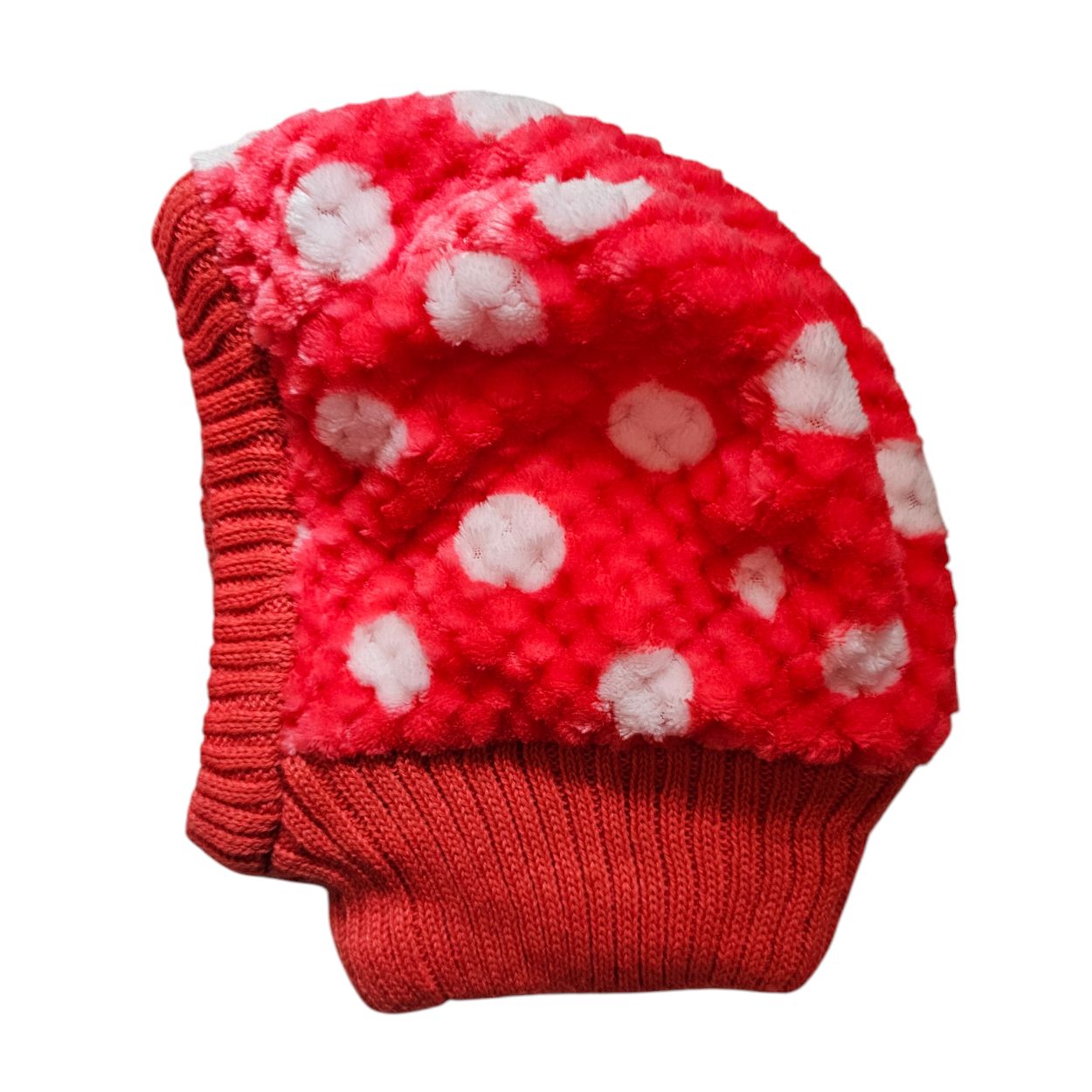 Baby Woolen Monkey Topi With Blanket Fleece - Kids Winter Topi
