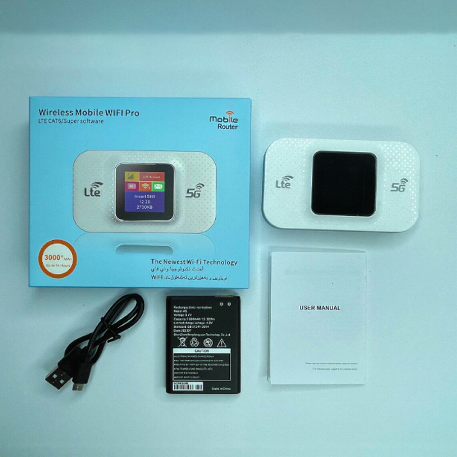 4G Wireless Mobile WIFI 4G LTE Router Pocket Modem Mobile Wifi Hotspot