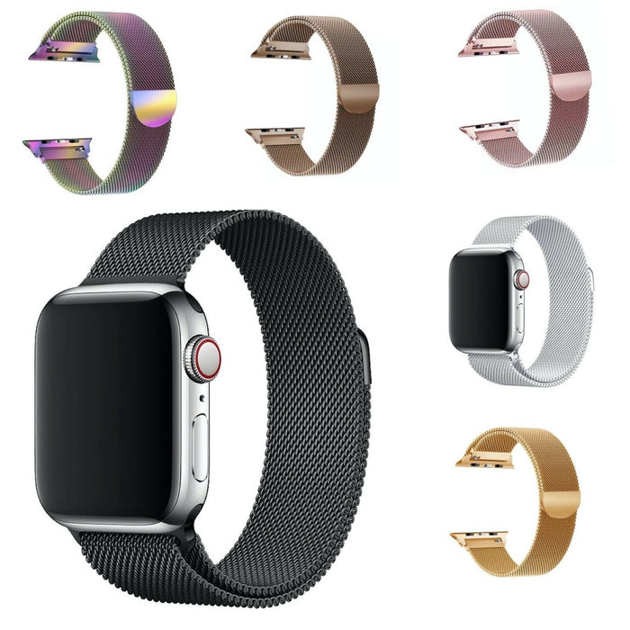 iWatch Series (44mm ) watch Series 1 ,2, 3, 4 5 & 6Milanese Magnetic Loop Steel Band Smart Straps