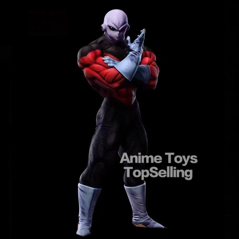 Wenefang 26CM Anime Dragon Ball Z Jiren Figure Three Hands Replaceable Full Luxury Power Jiren Pvc Action Figures Collection Model Toys Gifts