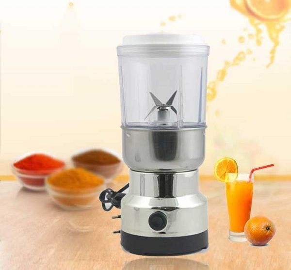 Nima Stainless Steel 2 In 1 Multipurpose Portable Mini Mixre Grinder And Juicer
