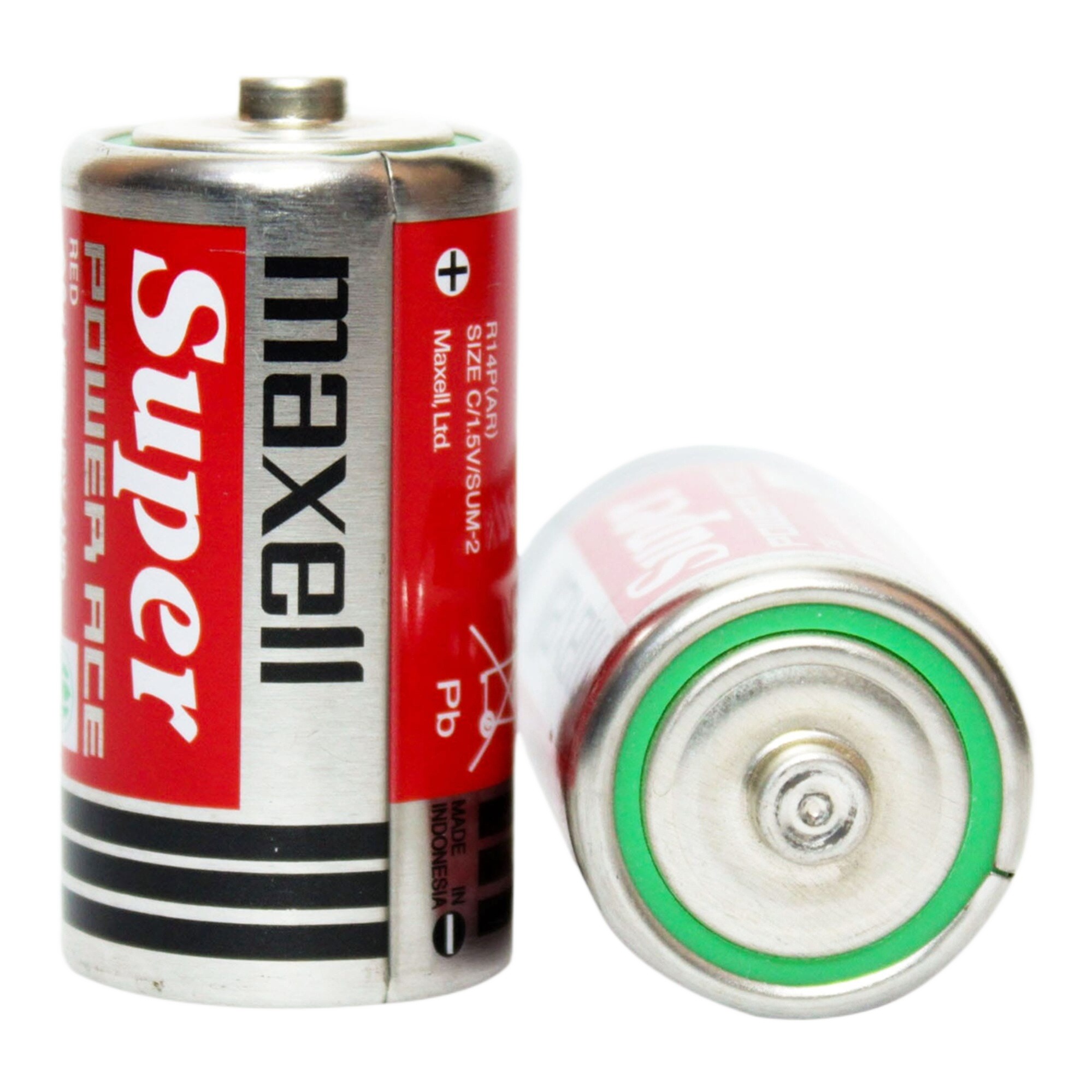 Maxell Super Power Ace Battery - 2 Pcs