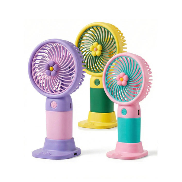 Hello Kitty Portable USB Rechargeable Mini Fan - Cute Cartoon Desktop & Handheld Cooling Fan for Home, Office & Travel
