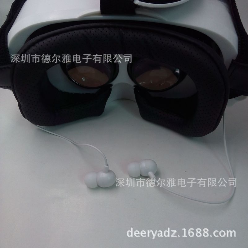 Sale】Professional custom VR glasses with machine magnetic headphones universal with microphone control Bluetooth pair in-ear