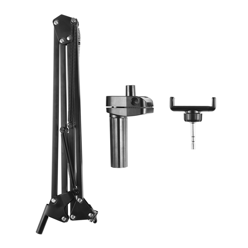 Multi-Functional Live Broadcasting Lazy Cell Phone Bracket Bed Desktop Folding Cantilever Overhead Bracket Easy to Use