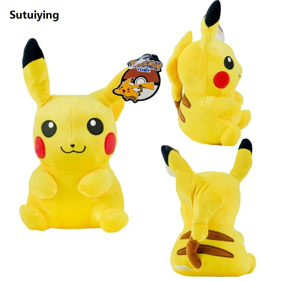 Sutuiying 20cm Pokemon Stuffed Toy Peluche Plush Doll Toys Kawaii Pikachu Jenny Turtle Anime Doll Kids fun Birthday Christmas Gift Pokémon