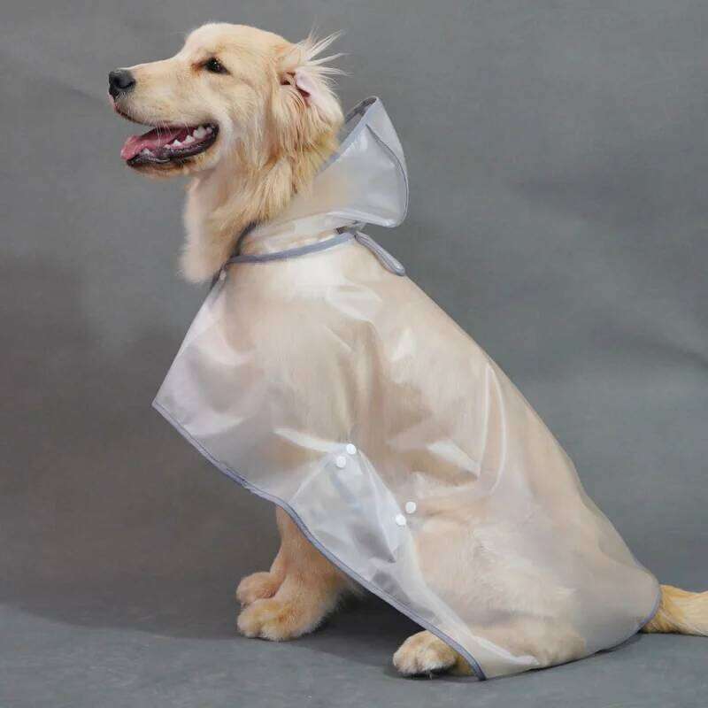 ChongtapetPet Cape Puppy Raincoat Dog Golden Retriever Clothes Large Breed