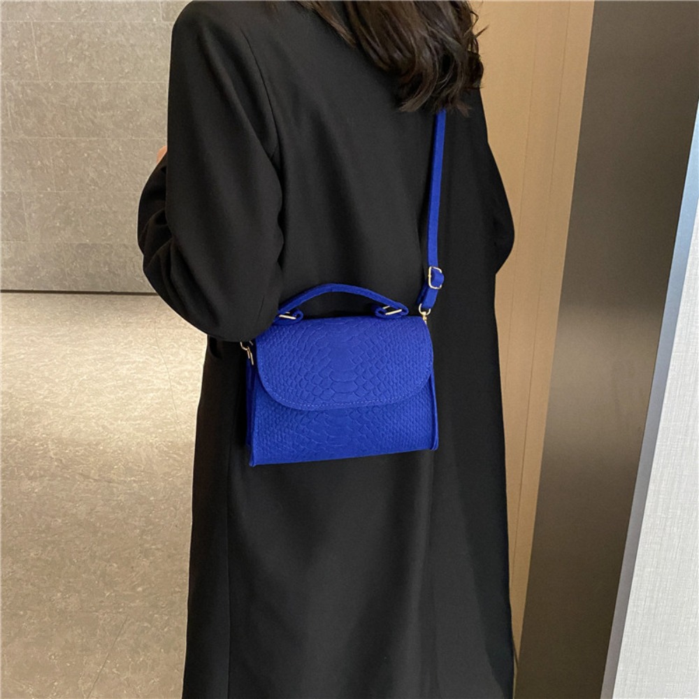 New Luxury Solid Color Crossbody Bags Square Crossbody Bags Shoulder Bags Ladies Bags