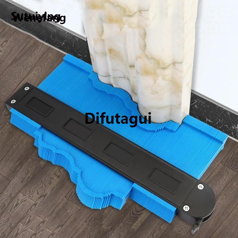Difutagui Wenefang Sutuiying Shape Contour Gauge Duplicator Profile Measuring Tool Contour Duplication Fifty Portable percent discount Sales promotion Gauge Contour Template Plastic Contour Copy Duplicator