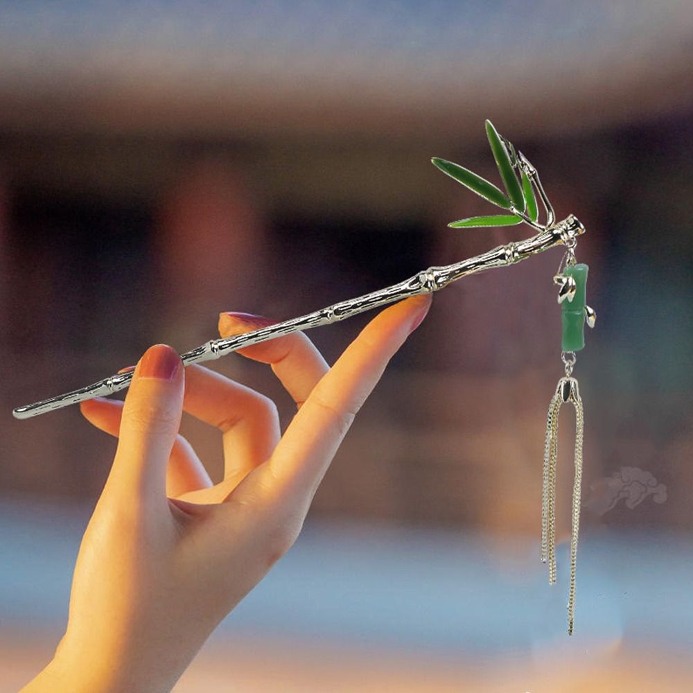 Temperament Hair Ornaments Butterfly Snake Gift Women Hair Accessories Hanfu Headdress Geometric Hair Stick New Chinese Style Hairpin Tassel Hair Stick Hairstyle Design Tool