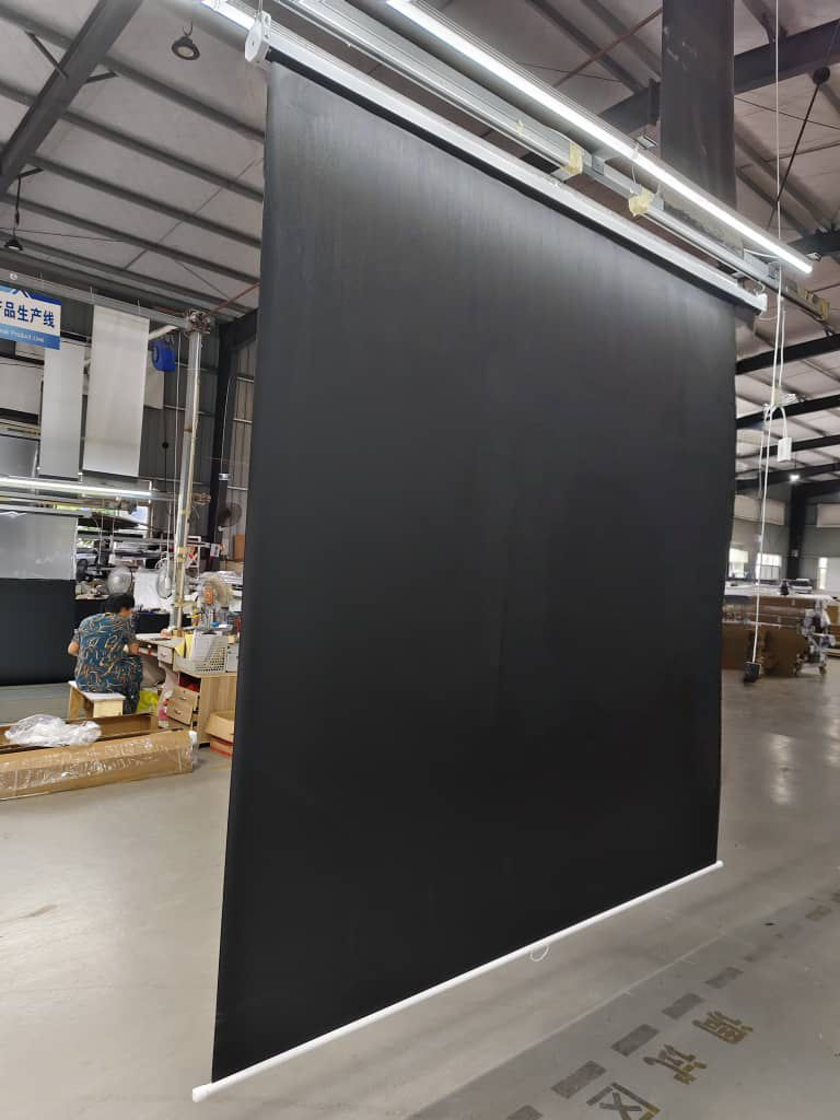 Projector Screen with Bar 120"