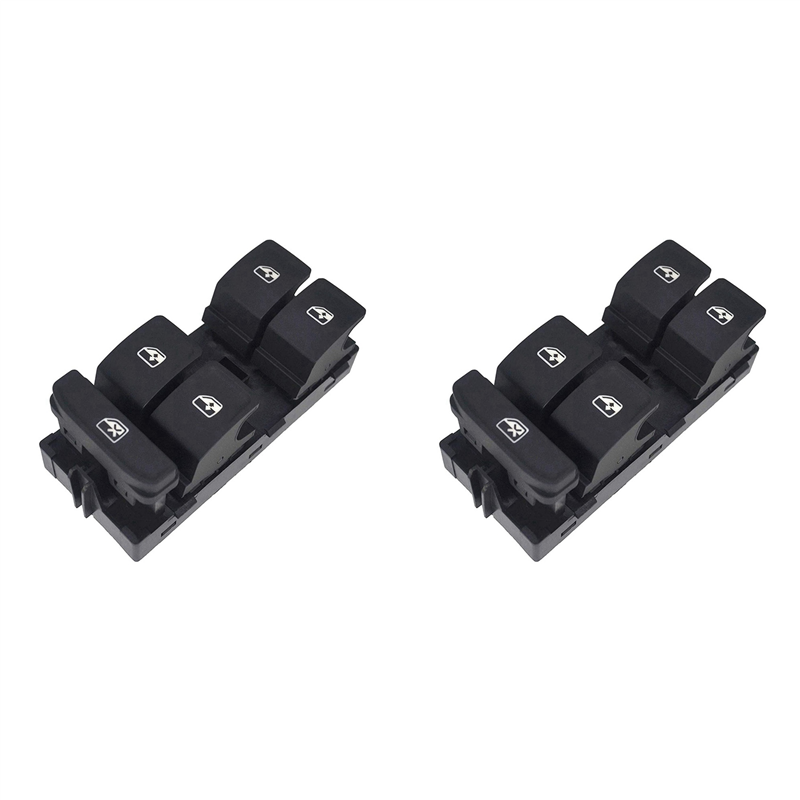 fasdaga 2X 5G0959857 Electric Window Lifter Control Button Switch for B8 Seat
