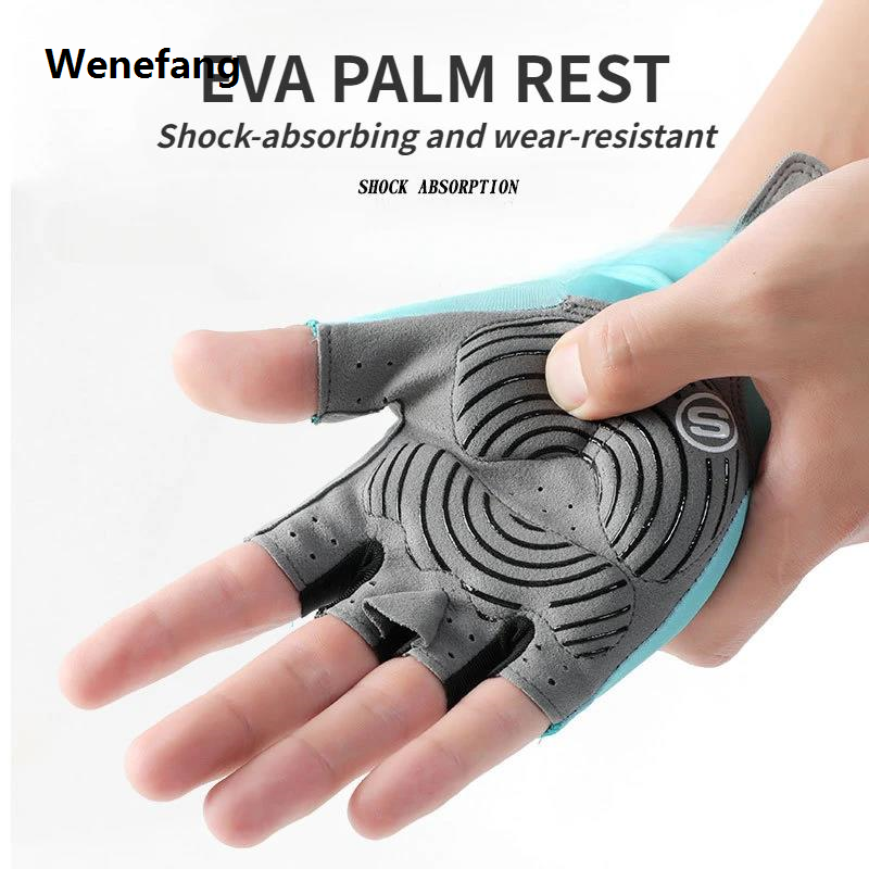 Wenefang Cycling Gloves Full Fingers Bicycle Fingerless Summer MTB Cycl Glove Men Woman for Spotrs Gym Fitness Fishing Bike Training
