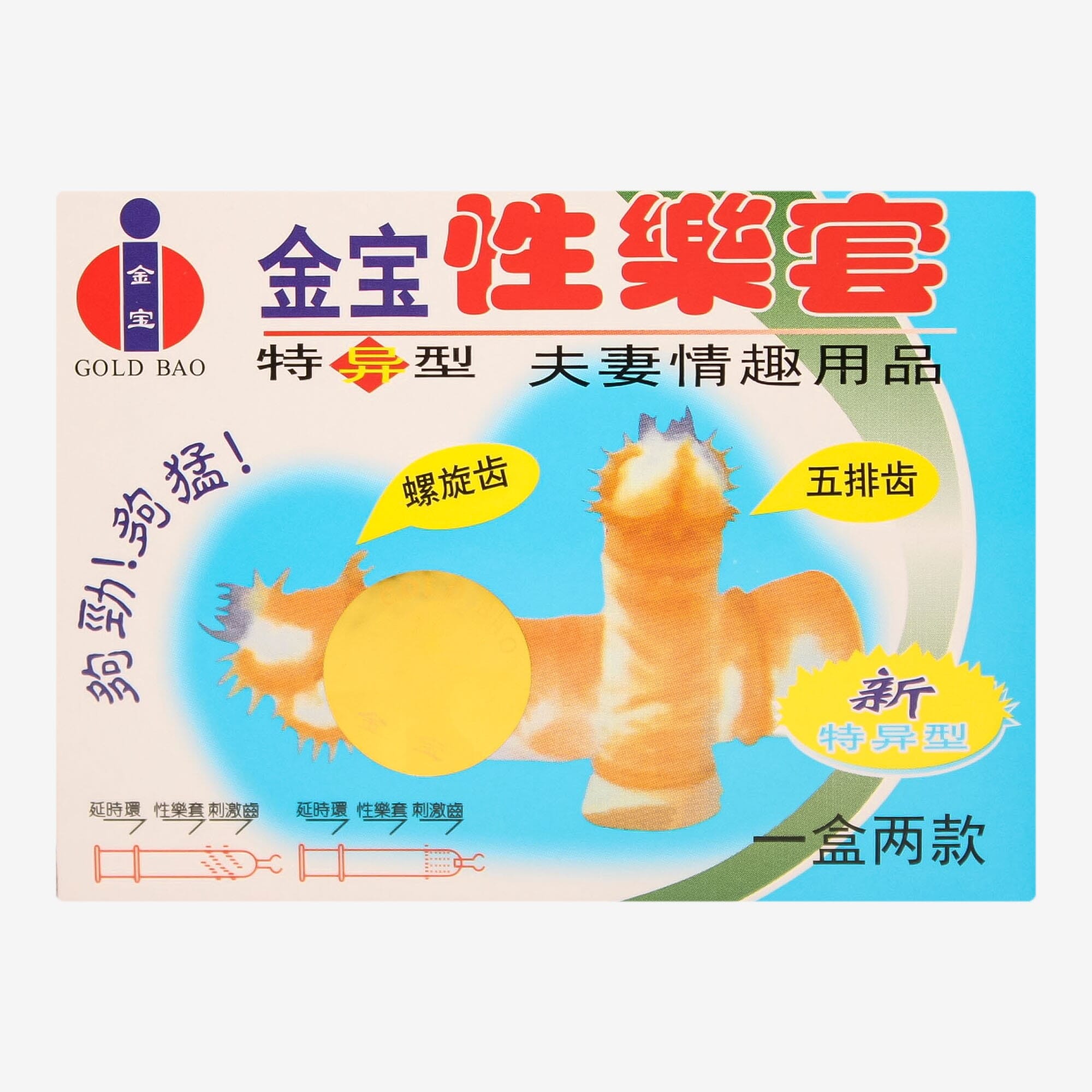 Super Dotted Bubble Condom-1pkt (2pcs)