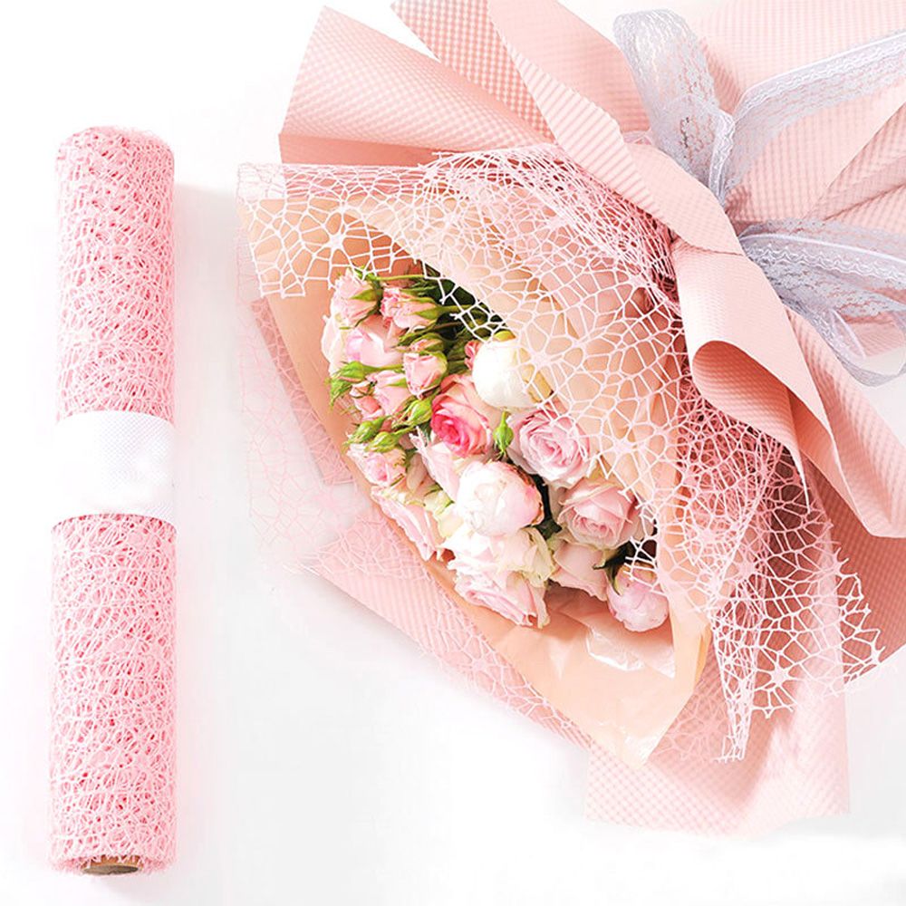 DIY 1PC Flower Gift Round Party Supplies For Birthday Festival Wrapping Paper Bouquet Wrap Wedding Decoration Scrapbook