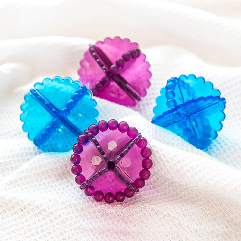 Wrap cloth multi-colored cm5.5 washing ball washing machine spherical washing dryer laundry cleaning ball anti