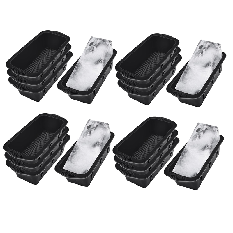 Ice Block Mold,16 Pack 9.4Lbs Ice-Cubes for Cold Plunge or Coolers,Reusable Silicone Ice Mold for Ice Bath Chiller