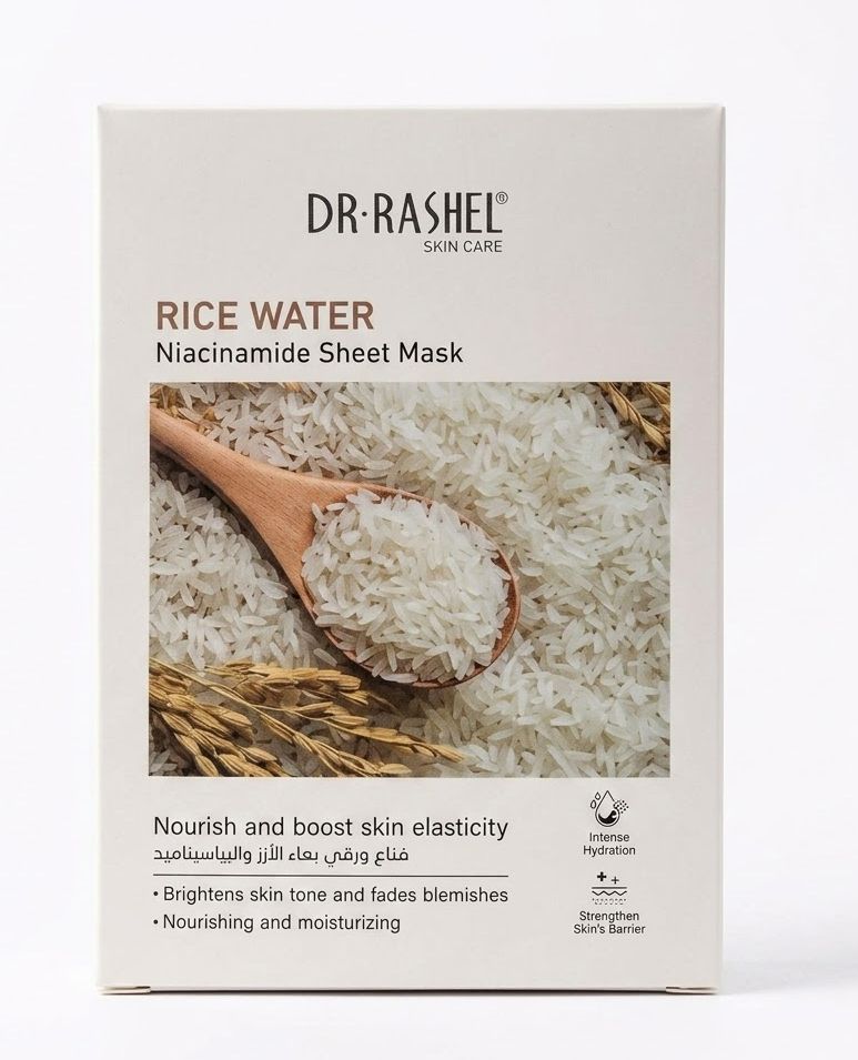 1 Pcs Dr. Rashel Rice Water Niacinamide Sheet Mask DRL 2035