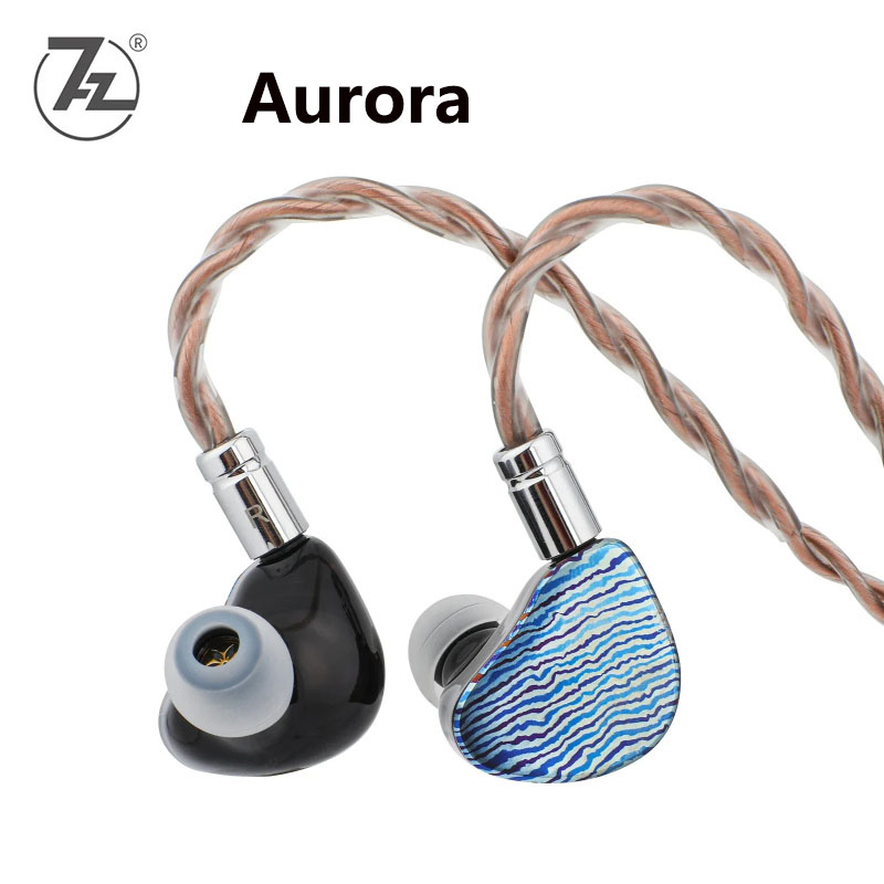 7Hz Aurora 1 DD+1 Planar +2 BA Hybrid Audiophile IEMs HiFi In-ear Monitor Studio Bass Stereo Earphone Wired Earbuds for Musician