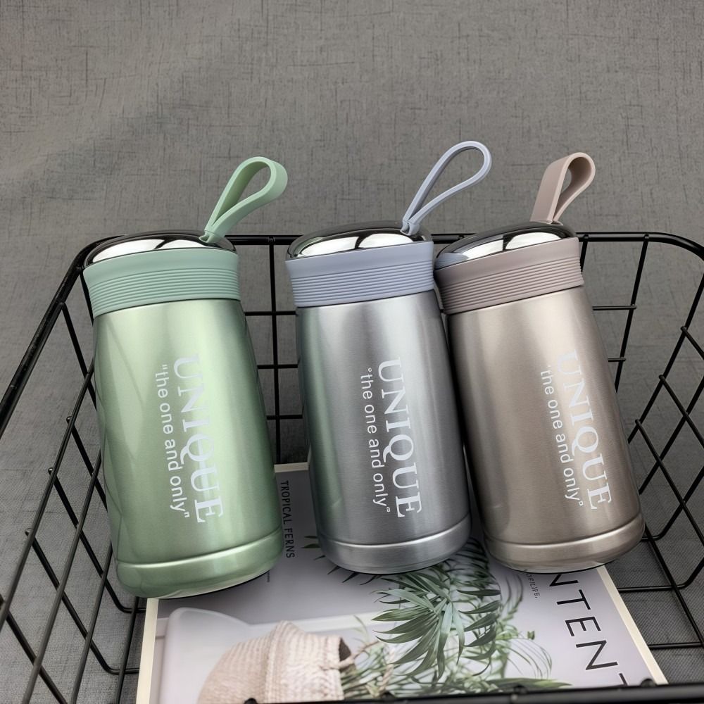 Portable Leak-proof Mini Thermos Cup 257ml Stainless Steel Vacuum Cup Small Capacity Durable Water Bottle Travel Outdoor