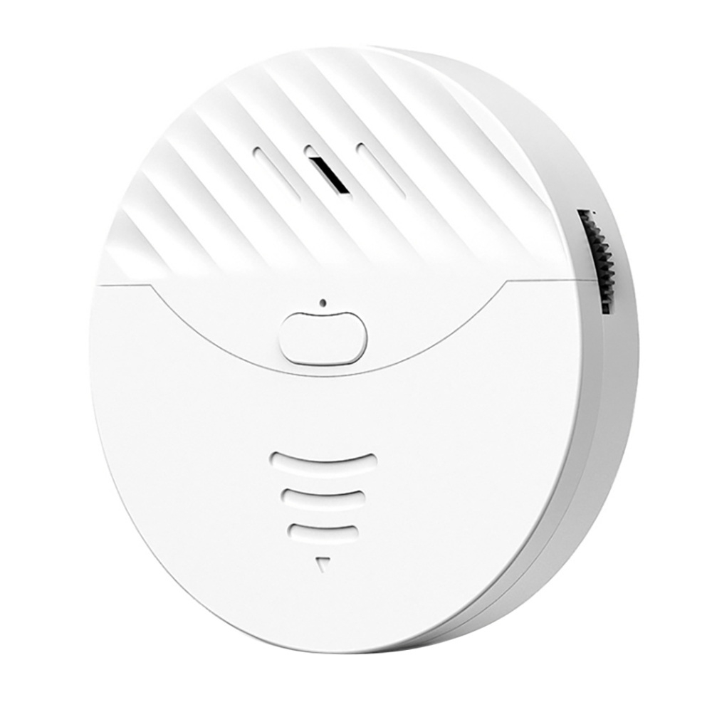 OUMERY Tuya Smart WiFi Alarm Door and Window Vibration Sensor Security Protection Alert Works with Alexa, Smart Life(White)