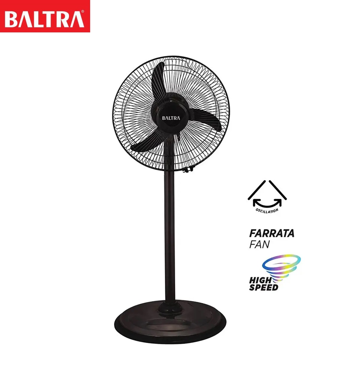 Baltra Typhoon - BF 205 Stand Fan - 12 Inch