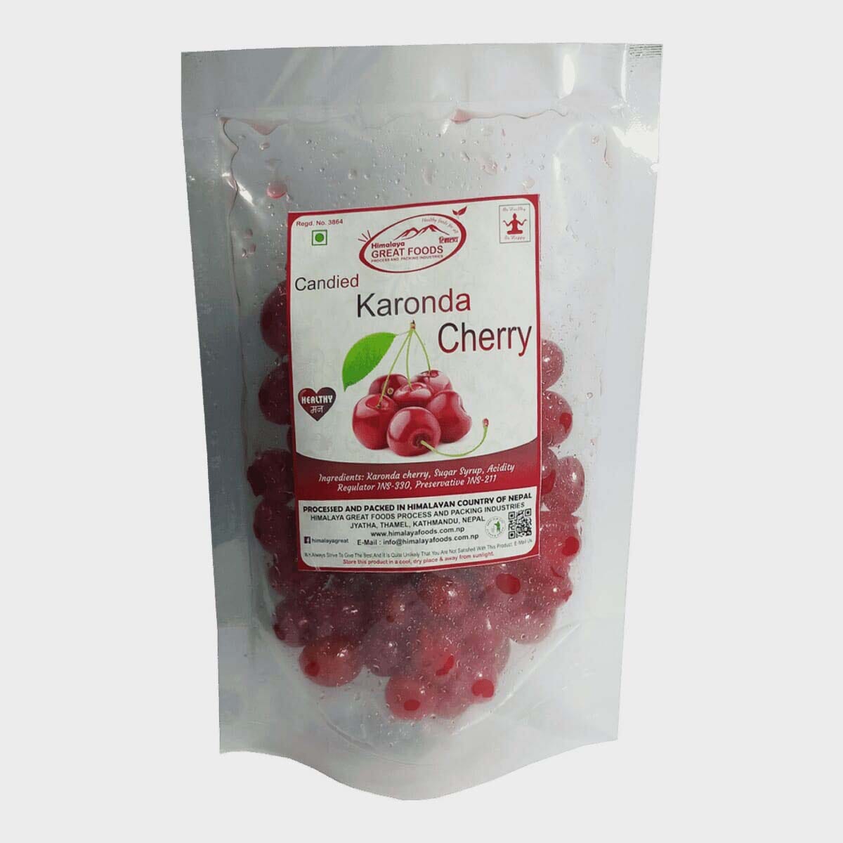 Himalaya Great Foods Candied Karonda Cherries - 100 Gram