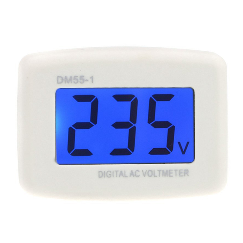 4X 55 - 1 AC 80 - 300 V LCD Digital Voltmeter US Plug - in Electric Pen Meter