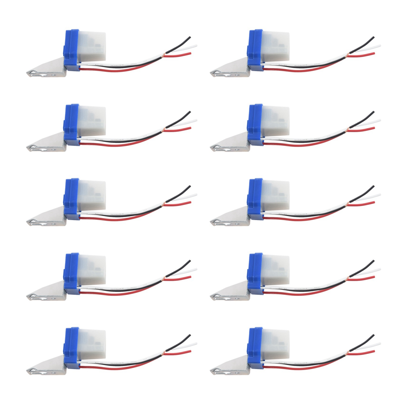 10X AC DC 12V 10A Automatic Lamp Switch Light Sensor Switch