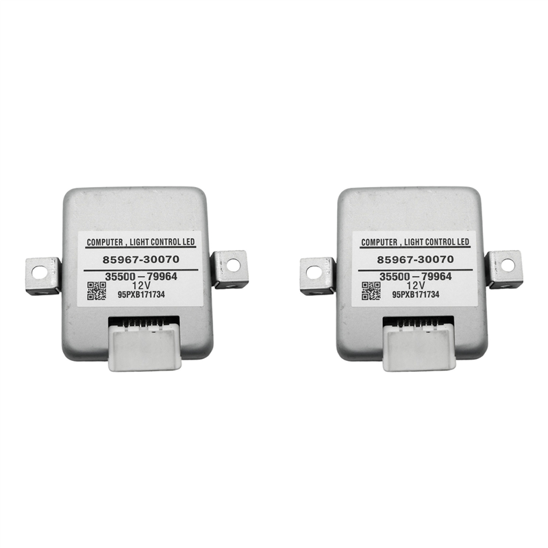 JINMY 2X 85967-30070 Computer Light Control LED Module for GX460 GS350 GS450h 2013-2020 35500-79964 Driver