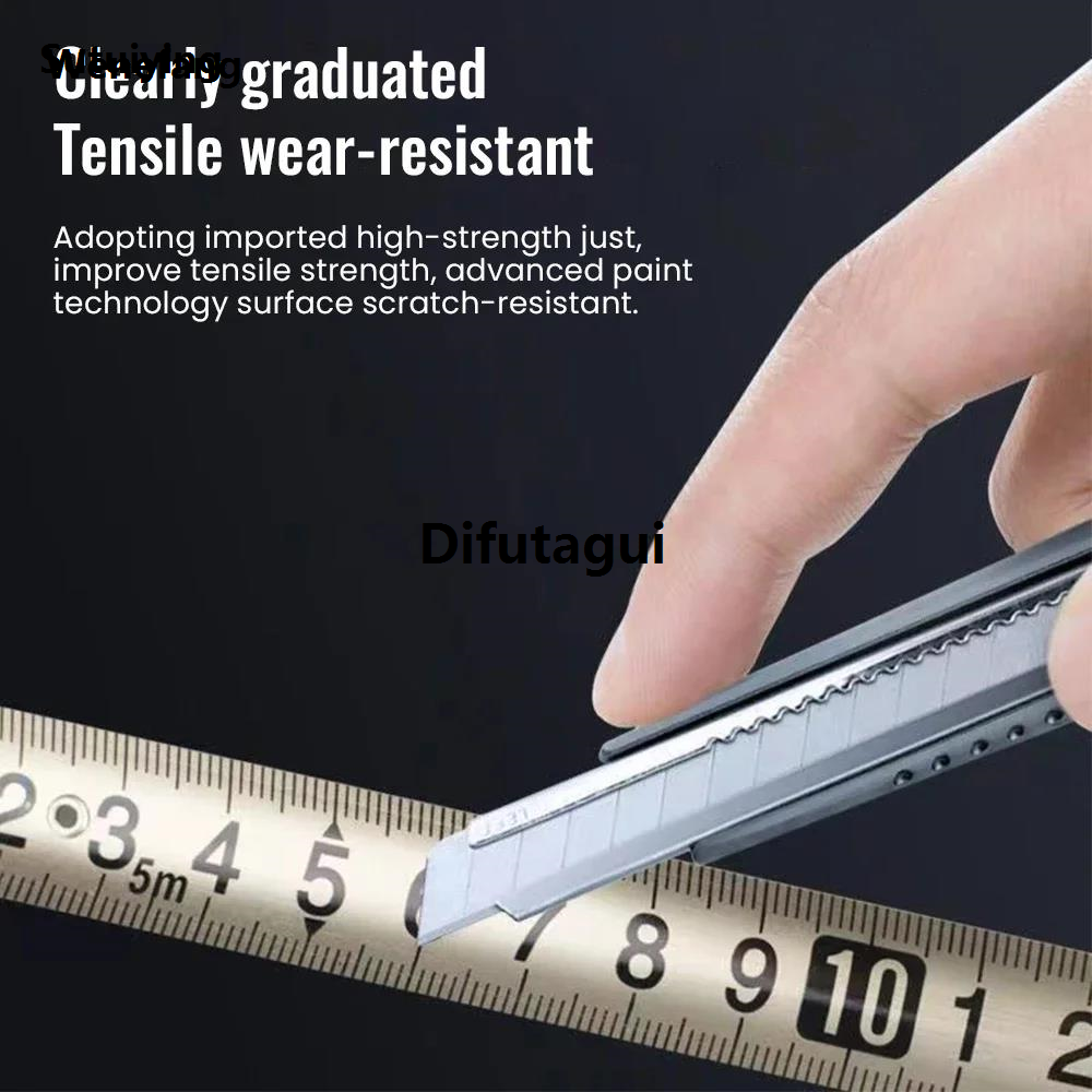 Difutagui Wenefang Sutuiying Stainless Steel Tape Waterproof High Precision Steel Tape Original New style Luxury Home Hollow Steel Tape Thickened and Hard Rust Prevention