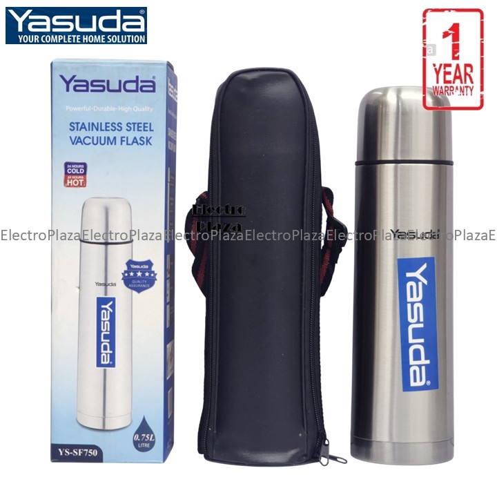 Yasdua Japan YSSF750 Stainless Steel Vacuum Flask 750ML