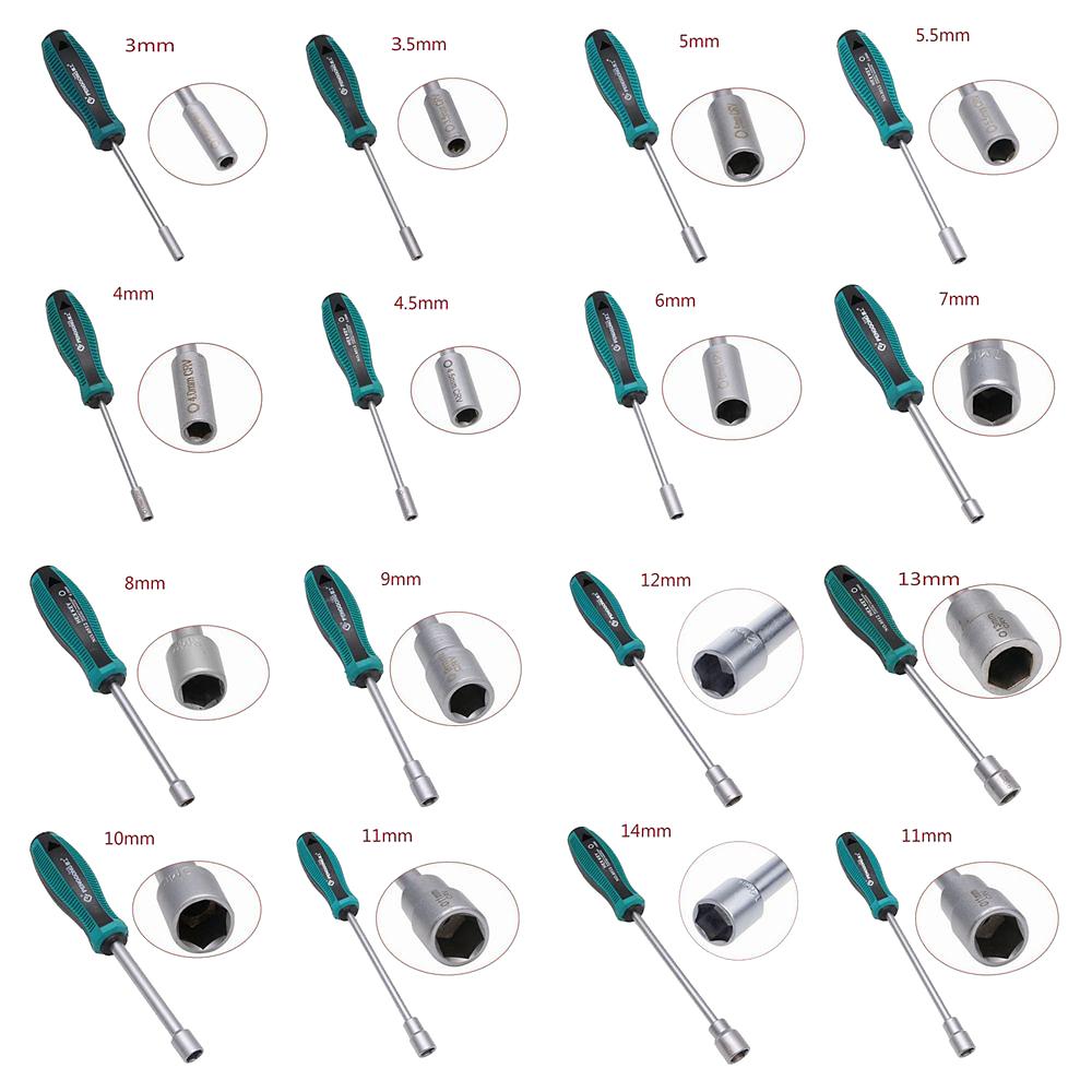 Repair Hex Nut Key Hand Tool Nutdriver Driver Wrench Screwdriver