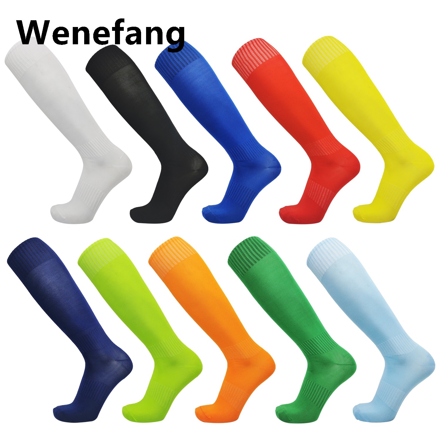 Wenefang Women Basketball Men Anti-slip Non-slip Soccer Football Socks Tennis Sport Socks Grip Cycling Riding Socks