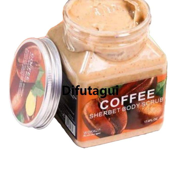 Difutagui New style WOKALI Coffee Sherbet New Body Scrub 350ml-