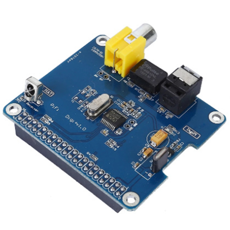 HIFI DiGi+ Digital Sound Card Blue Digital Sound Card I2S SPDIF Optical Fiber for 3 /2 B+
