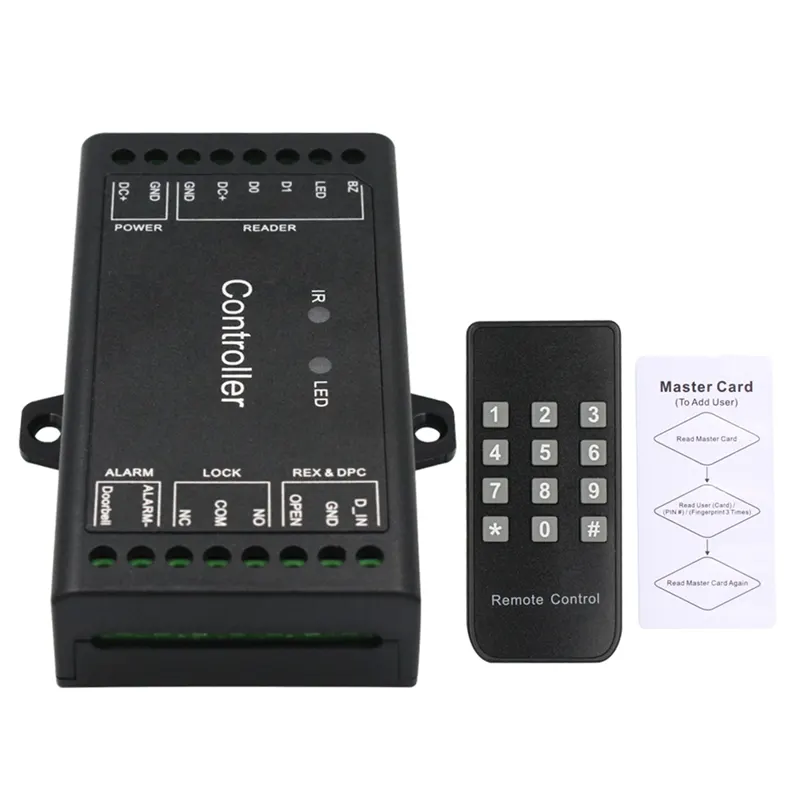 Single Door Wifi Remote Control Access Control Board Panel 12V Wiegand 26-44 Bits Input Tuya 1000 User - image 1