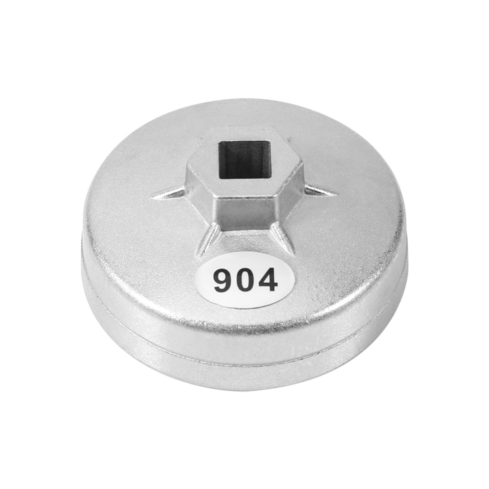 Professional Cap Type Oil Filter Wrench Durable Filter Removal Tool Oil Filter Socket for For Yueda / For Kia / For Hyundia / For Honda / For Ford Fiesta / For Daihatsu Car Maintenance