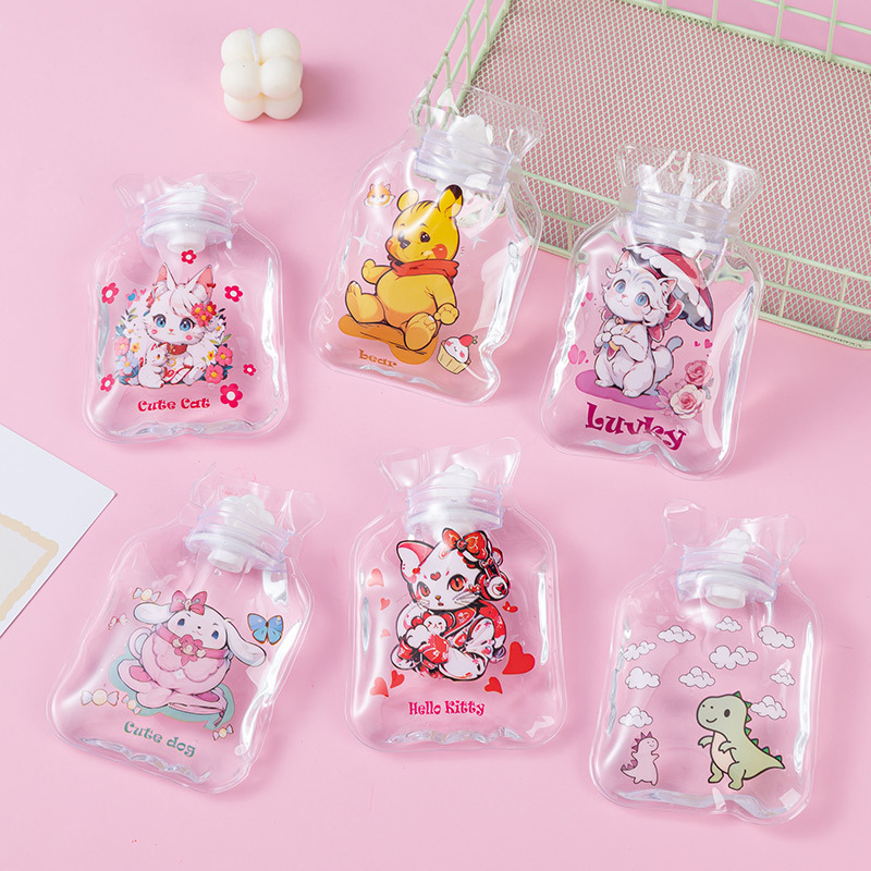 Cute Transparent mini Hot Water Bag with Printed Logo