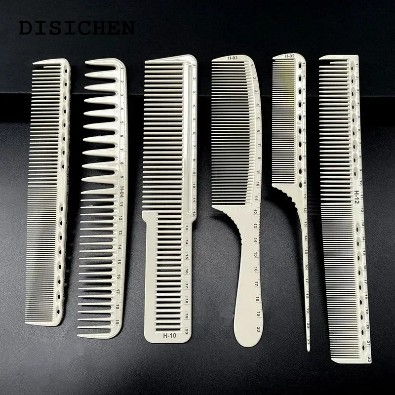 DISICHEN 2025 New Professional Hair Tail Comb Salon Cut Comb Styling Stainless Steel Spiked Salon Hair Care Styling Tool Scalp Massager Combs