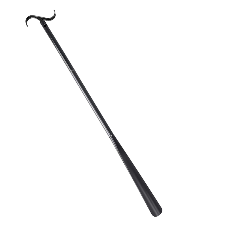 Dressing Stick with Shoe Horn, Sock Removal Tool& Adjustable Extended Design-for Shoes, Socks& Shirts Aid