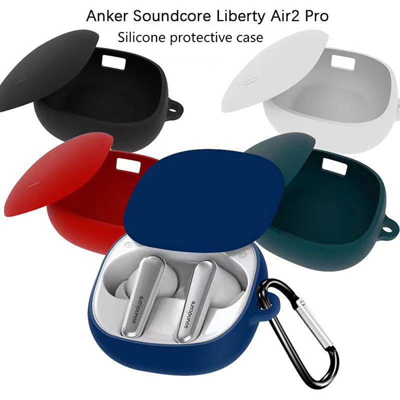 Bizzy 1PC For Anker Soundcore Liberty Air 2 Pro Case Protective Shell Silicone Wireless Bluetooth Earphone Accessories Anker Air2 Pro