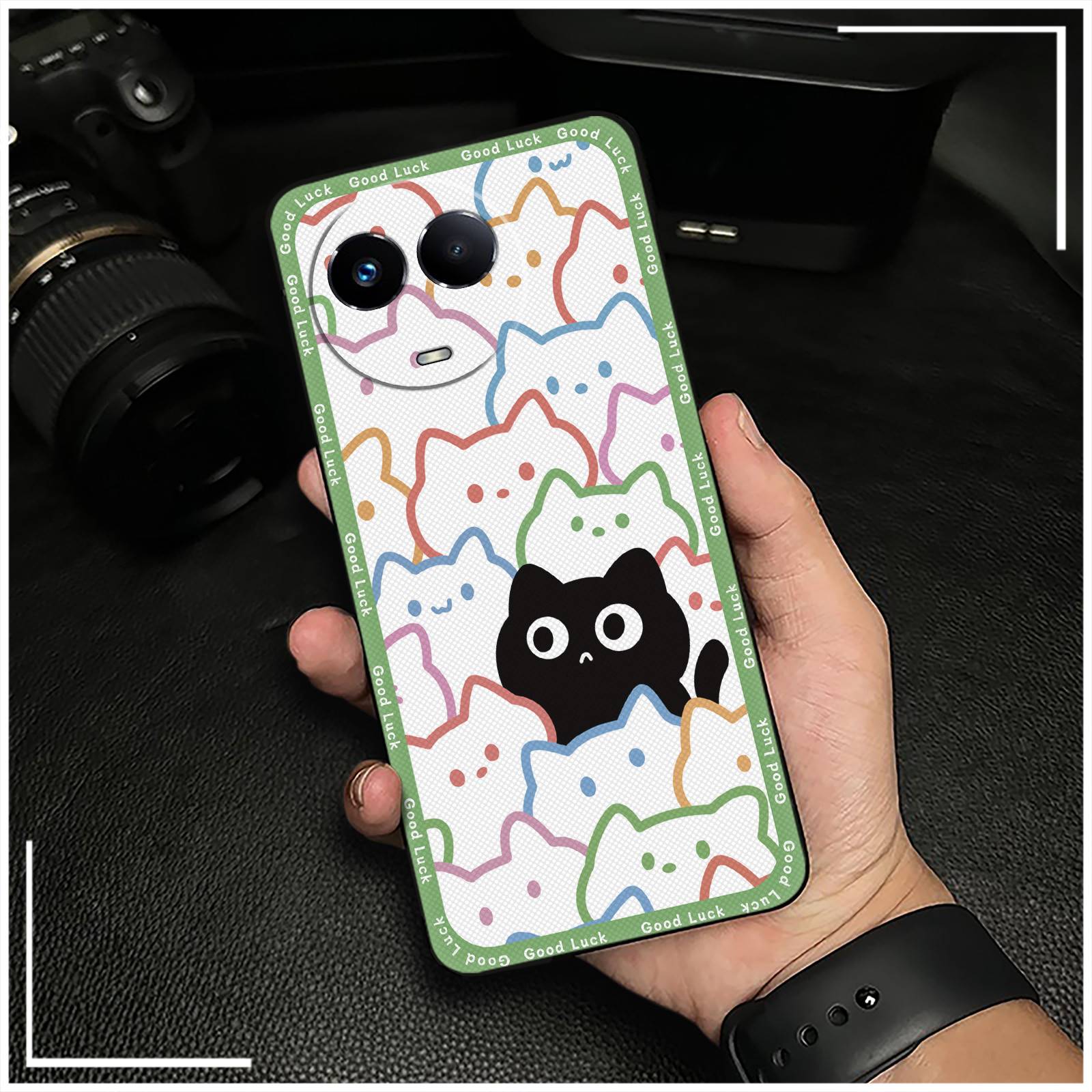Shockproof Soft case Phone Case For Realme V50/V50S/C67 5G Cartoon Cover Silicone Phone Pouch Mobile Case Durable Cute